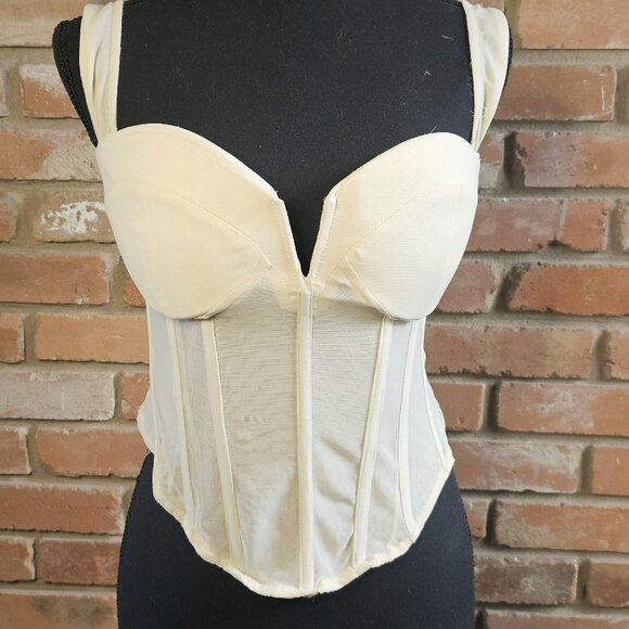 AKIRA Tops - AKIRA Structured Bustier Corset Top – Size XL